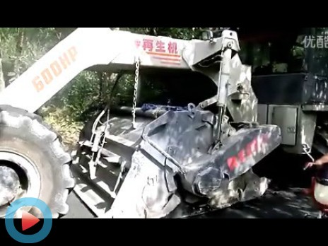 WR2300L，湖南懷化S222省道冷再生